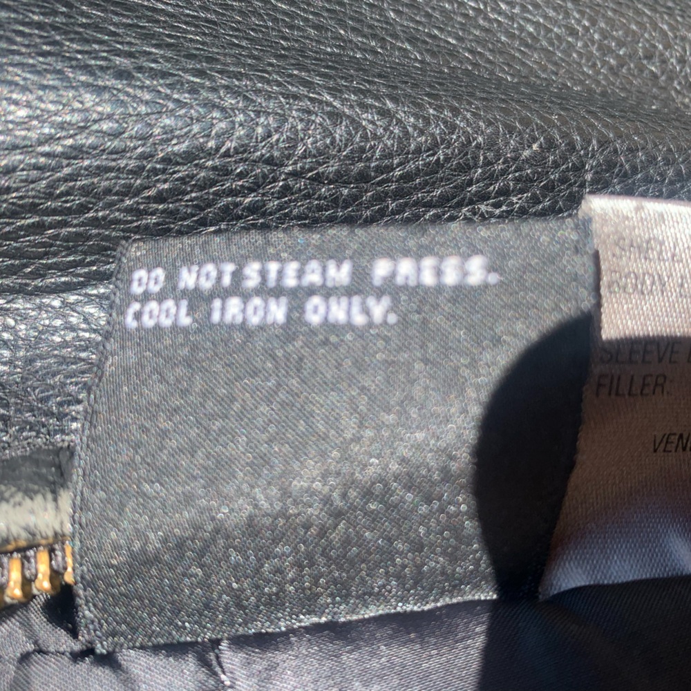 Leather Wilson Men’s Jacket - Size L - Thinsulate Insulatiom - Picture 8 of 16